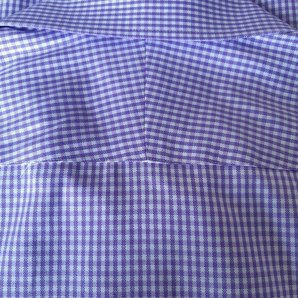 BLACK BROWN 1826 SZ 15.5 Classic Fit Egyptian Cotton Lavendar Button Up Shirt - Picture 8 of 14